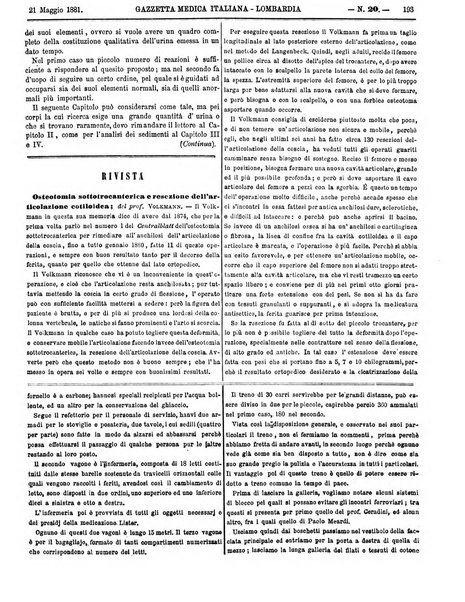 Gazzetta medica italiana Lombardia