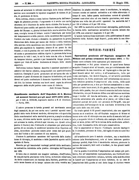 Gazzetta medica italiana Lombardia