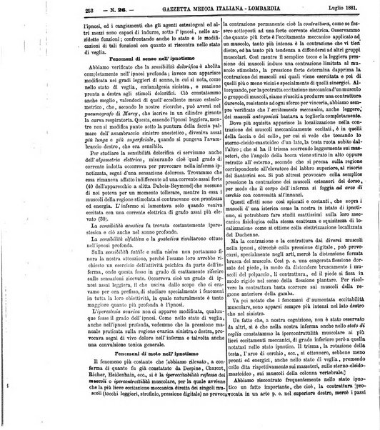 Gazzetta medica italiana Lombardia