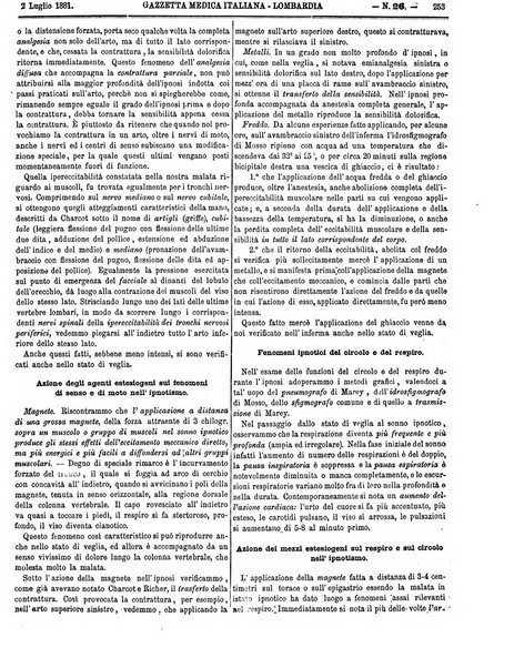 Gazzetta medica italiana Lombardia