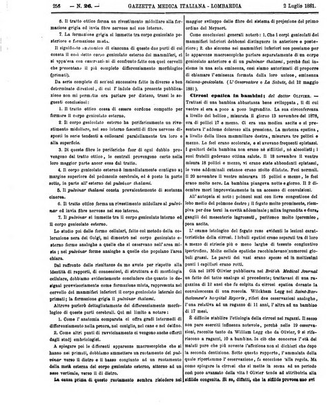 Gazzetta medica italiana Lombardia