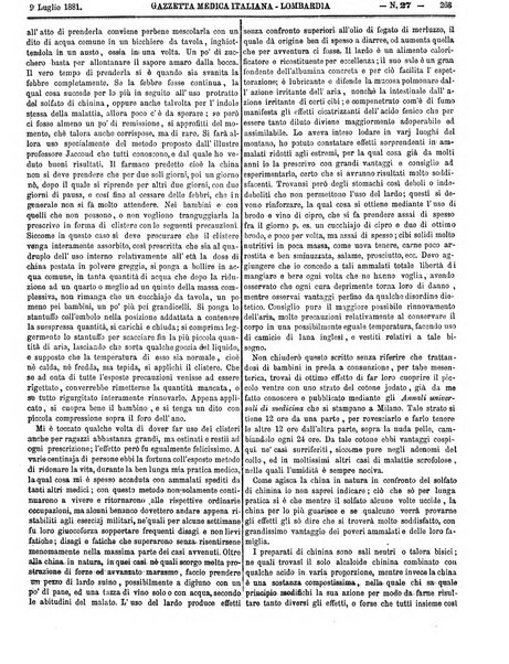 Gazzetta medica italiana Lombardia