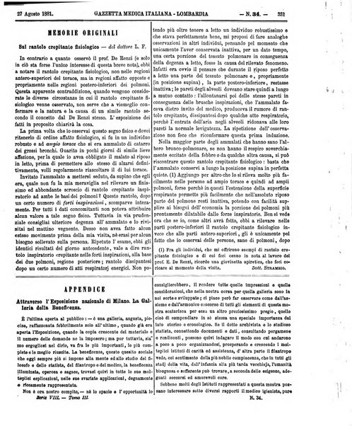 Gazzetta medica italiana Lombardia