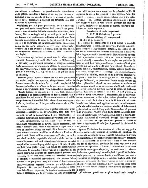 Gazzetta medica italiana Lombardia