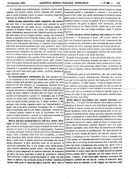 Gazzetta medica italiana Lombardia