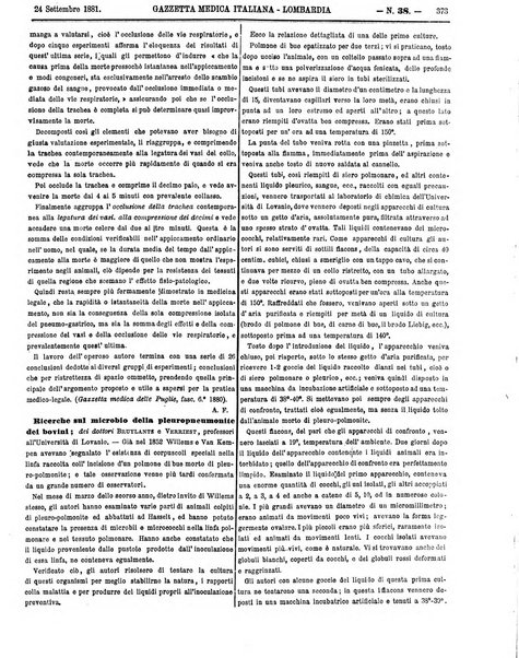 Gazzetta medica italiana Lombardia