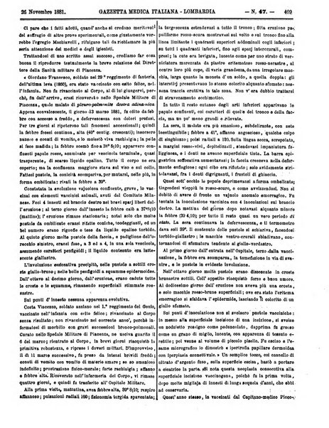 Gazzetta medica italiana Lombardia