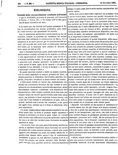 Gazzetta medica italiana Lombardia