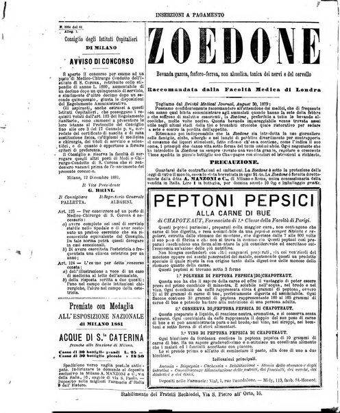 Gazzetta medica italiana Lombardia