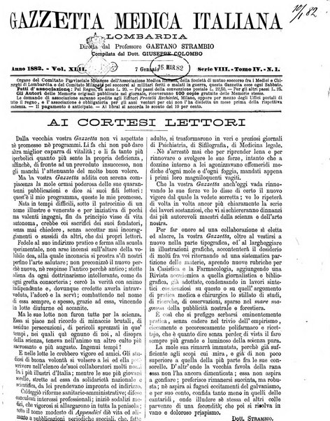 Gazzetta medica italiana Lombardia