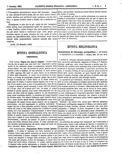 Gazzetta medica italiana Lombardia