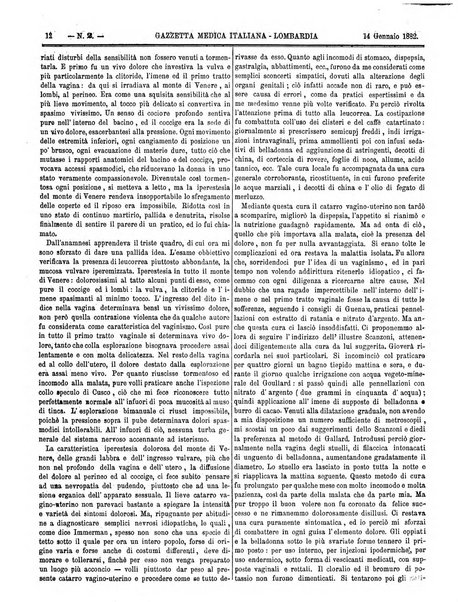 Gazzetta medica italiana Lombardia