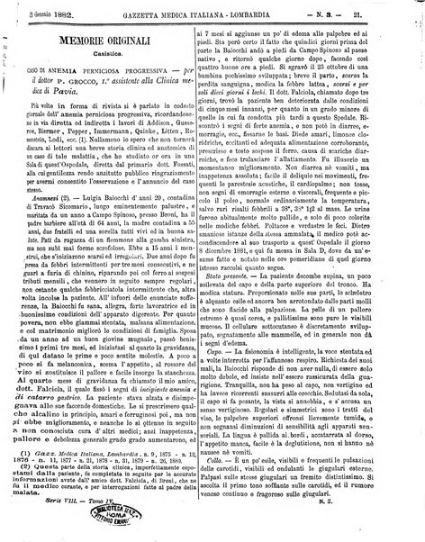 Gazzetta medica italiana Lombardia