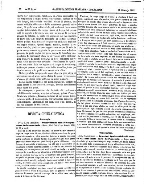 Gazzetta medica italiana Lombardia