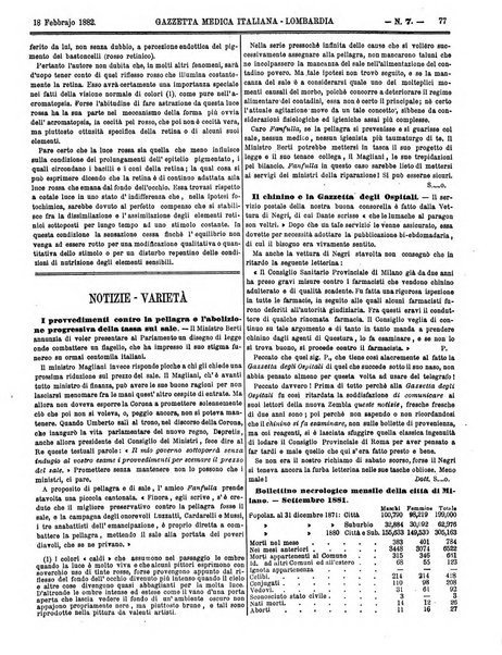 Gazzetta medica italiana Lombardia