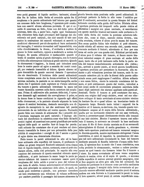 Gazzetta medica italiana Lombardia