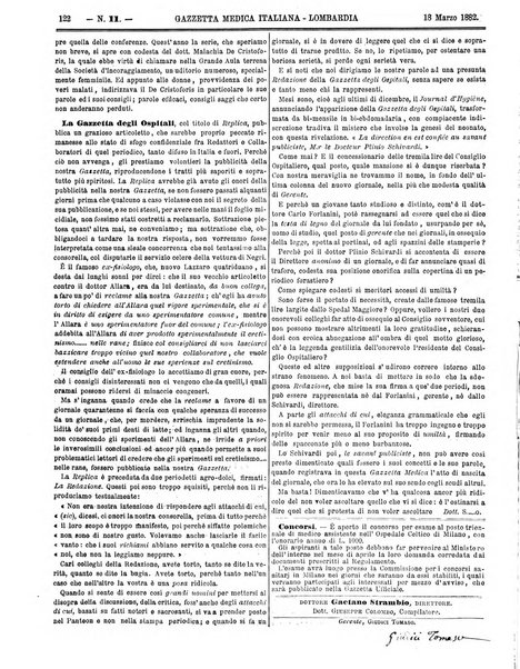 Gazzetta medica italiana Lombardia