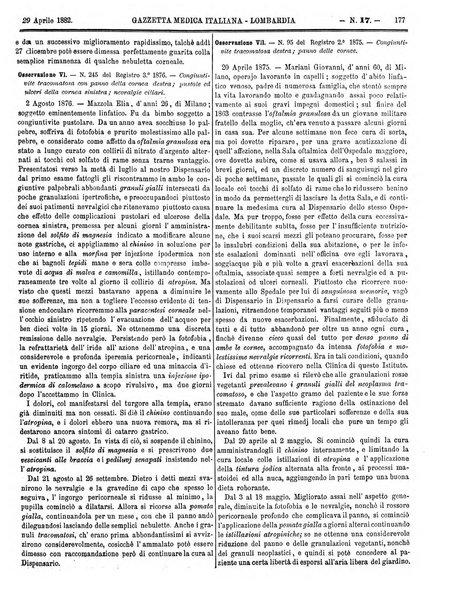 Gazzetta medica italiana Lombardia