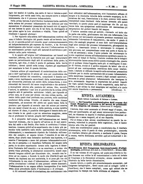 Gazzetta medica italiana Lombardia