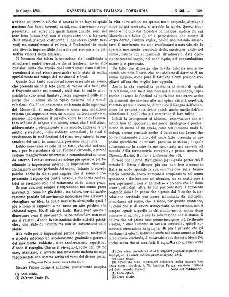 Gazzetta medica italiana Lombardia