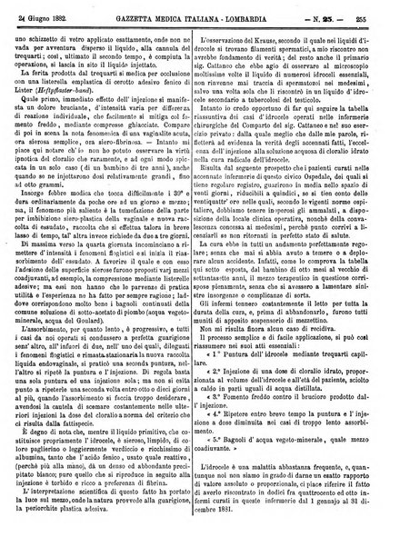 Gazzetta medica italiana Lombardia