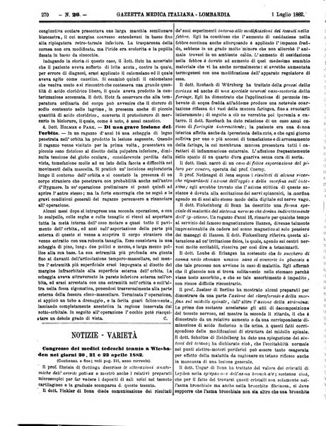 Gazzetta medica italiana Lombardia