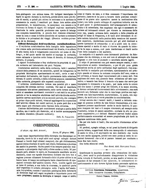 Gazzetta medica italiana Lombardia