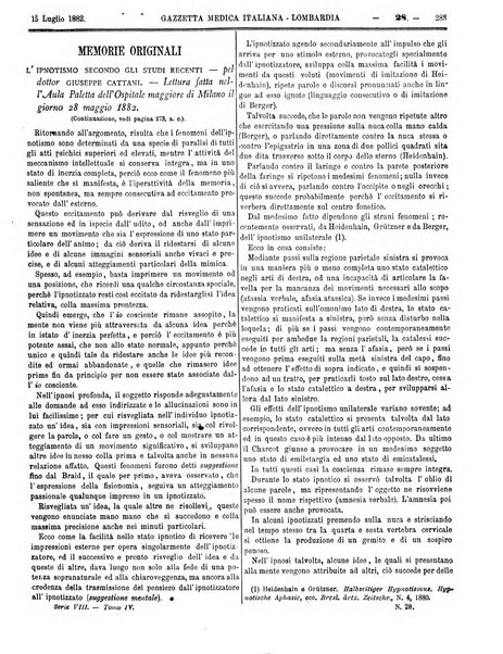 Gazzetta medica italiana Lombardia