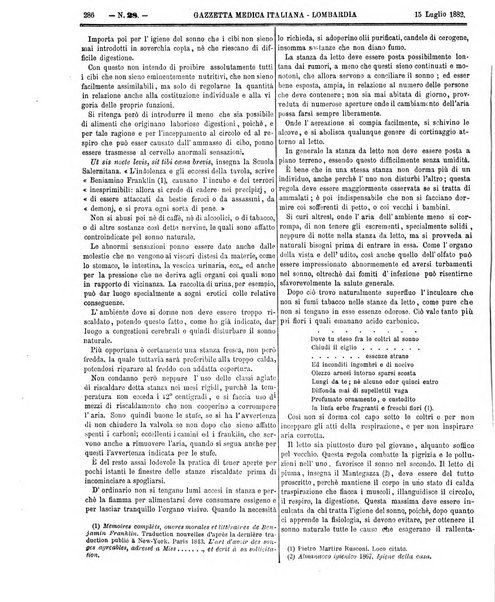 Gazzetta medica italiana Lombardia