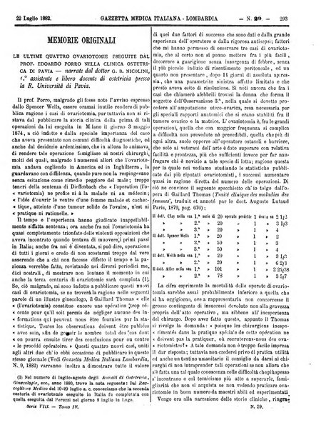 Gazzetta medica italiana Lombardia