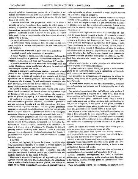 Gazzetta medica italiana Lombardia