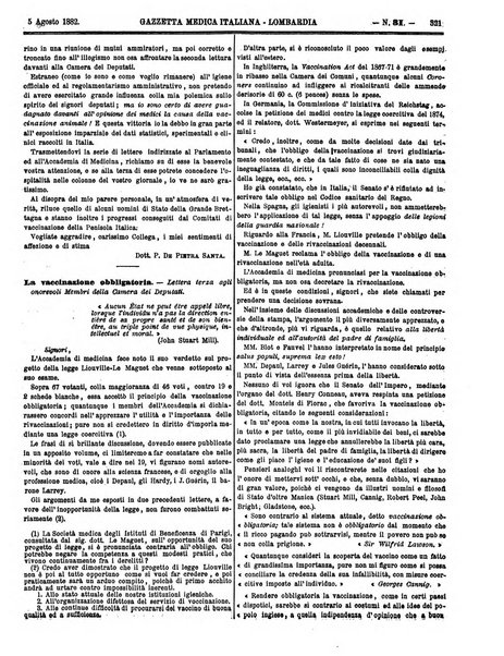 Gazzetta medica italiana Lombardia