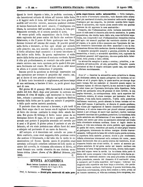 Gazzetta medica italiana Lombardia