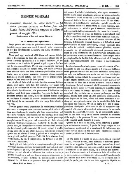 Gazzetta medica italiana Lombardia