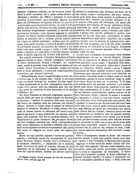 Gazzetta medica italiana Lombardia