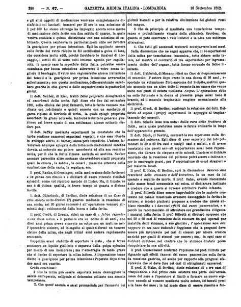 Gazzetta medica italiana Lombardia