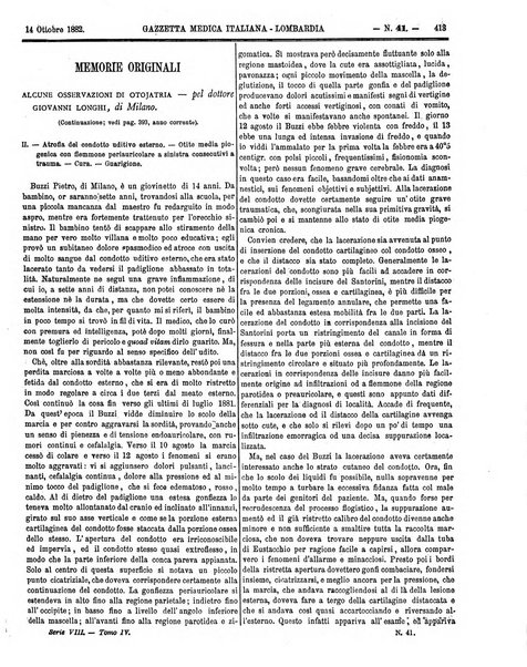 Gazzetta medica italiana Lombardia