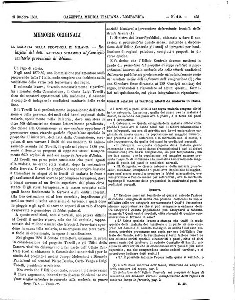 Gazzetta medica italiana Lombardia