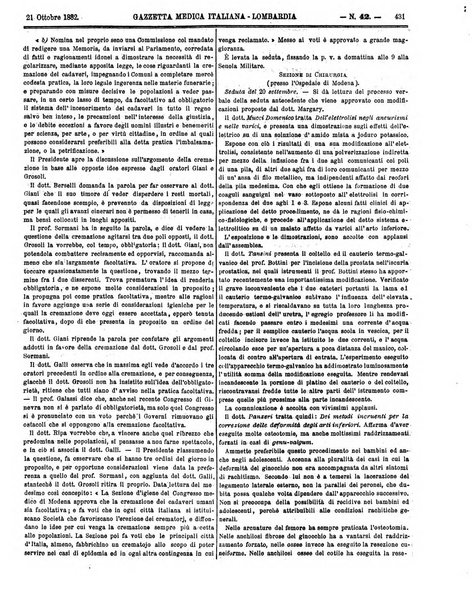 Gazzetta medica italiana Lombardia