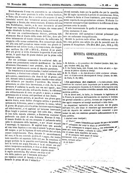 Gazzetta medica italiana Lombardia