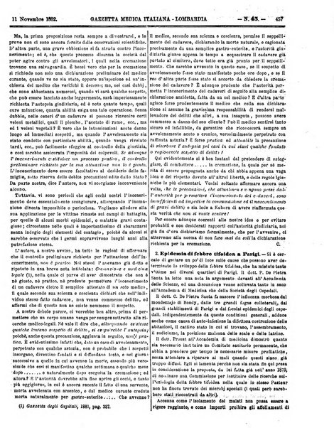 Gazzetta medica italiana Lombardia