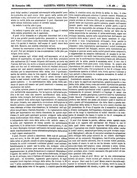 Gazzetta medica italiana Lombardia