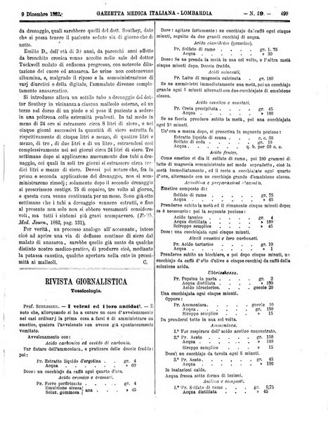 Gazzetta medica italiana Lombardia