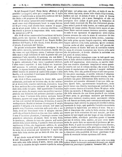 Gazzetta medica italiana Lombardia