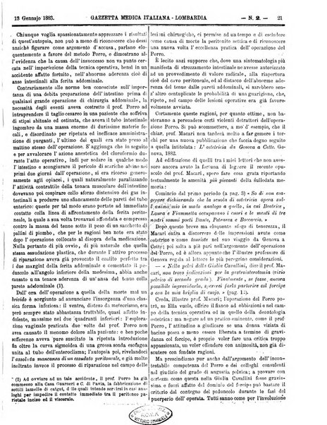 Gazzetta medica italiana Lombardia