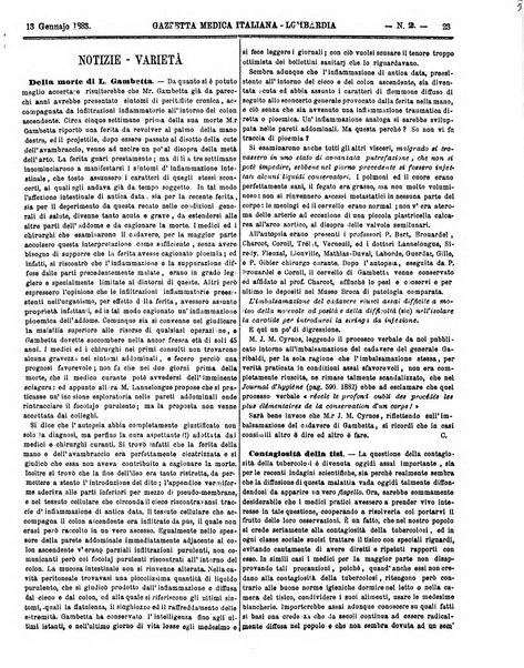 Gazzetta medica italiana Lombardia