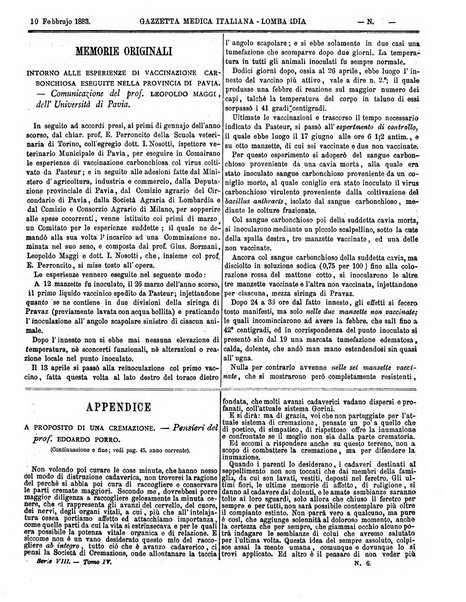 Gazzetta medica italiana Lombardia