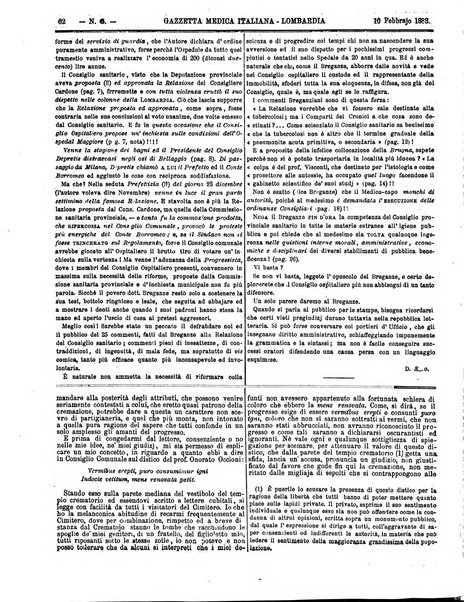 Gazzetta medica italiana Lombardia