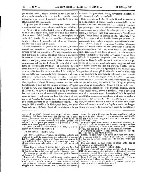 Gazzetta medica italiana Lombardia