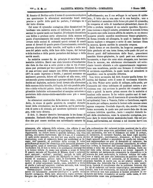 Gazzetta medica italiana Lombardia